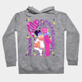 stop Romanizing overwork Hoodie